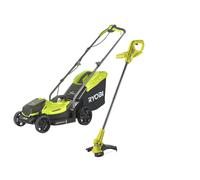 Ryobi Rasaerba Tagliabordi Batteria 18V ONE+ OLM1833B + RY18LT23A (Solo Corpo)