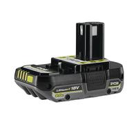 Ryobi RB1820C Batteria al Litio+ 18 V One+ 2,0 Ah Compatta, con Indicatore dello Stato di Carica, di Lunga Durata, Scocca con Protezione dagli Impatti