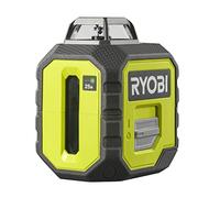 Ryobi - Laser verde 360 ° - Range 25 m - Precision +/- 0,5 mm - consegnato con una tasca e 4 batterie - RB360GLL