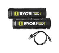 RYOBI RB4L30X2 4V USB al litio confezione doppia (2 x 3.0Ah)