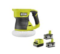 Ryobi RBP18150-0 Lucidatrice Batteria 18V ONE+ 150mm 4600 rpm Kit 2x4.0 Ah