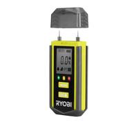 Ryobi RBPINMM1, Misuratore di Umidità, Batteria 18V ONE+ Non Inclusa, Include un Coperchio per Puntali, Adatto per Vari Materiali, Anche per Punti Difficili da Raggiungere