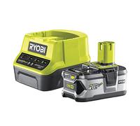 RYOBI kit batteria 4.0Ah e caricabatteria 18V RC18120-140 prodotto ORIGINALE