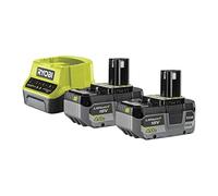 Ryobi RC18120-240X Kit Batteria RB1840X Caricabatteria 18V ONE+ 2x4.0 Ah