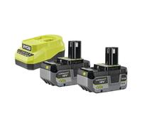 Ryobi RC18120A Kit Batterie Caricabatterie 18V 2x4Ah