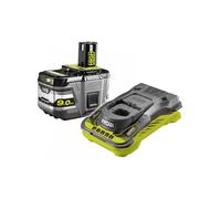 Pack batterie RYOBI LithiumPlus High Energy 18V OnePlus 9.0Ah - 1 chargeur ultra rapide 5.0Ah