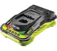 Ryobi RC18150, Caricabatterie Super-Rapido 18V One+, Indicatore Stacca e Lavora, Ricarica una Batteria da 5.0Ah in 1 Ora, Monitoraggio Intelligente della Batteria, Indicatore LED dello Stato di Carica