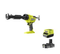 Ryobi RCG18-0 Pistola Cartucce Batteria 18V ONE+ 2225N 6 Velocità Kit 2.0 Ah