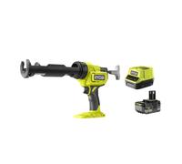 Ryobi RCG18-0 Pistola Cartucce Batteria 18V ONE+ 2225N 6 Velocità Kit 5.0 Ah