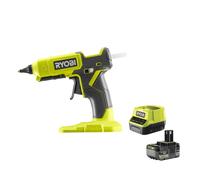Ryobi RGL18-0 Pistola Colla Caldo Batteria 18V 130/200°C 11/12mm Kit 5.0 Ah