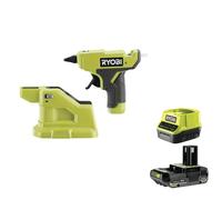 Ryobi RGLM18 Mini-Pistola Colla Caldo Batteria 18V ONE+ 170°C 7mm Kit 2.5 Ah