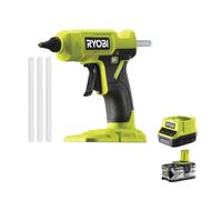 Ryobi RGLU18-0 Pistola Colla A Caldo Batteria 18V Ø11 mm 3 Bastoncini 1x4.0Ah