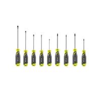Ryobi RHSDS9PC Set Giraviti Magnetici Punte Magnetiche Antiscivolo 9 Pezzi