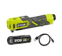 Ryobi RI4-120G Compressore Portatile Batteria 4V 100PSI Tubo 18,5cm USB-C