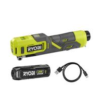 Ryobi RI4-120G Compressore Portatile Batteria 4V 100PSI Tubo 18,5cm USB-C