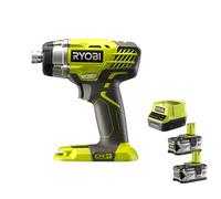 Ryobi RID1801M Avvitatore Impulsi Batteria 18V ONE+ 220Nm 1/4" HEX Kit 2x4.0 Ah