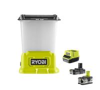 Ryobi RLL18-0 Lanterna Batteria 18V ONE+ 850 Lumens USB Kit (2.0 + 4.0) Ah