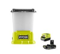 Ryobi RLL18-0 Lanterna Batteria 18V ONE+ 850 Lumens USB Kit 2.5 Ah
