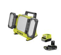 Ryobi RLP18-0 Faro Batteria 18V ONE+ 3 Pannelli 3000 Lumen 1/4" Kit 2.5 Ah