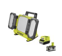 Ryobi RLP18-0 Faro Batteria 18V ONE+ 3 Pannelli 3000 Lumen 1/4" Kit 4.0 Ah