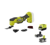 Ryobi RMT18-0 Utensile Multifunzione Batteria 18V ONE+ Angolo 3° (2.0 + 4.0) Ah
