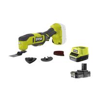 Ryobi RMT18-0 Utensile Multifunzione Batteria 18V ONE+ Angolo 3° Kit 2.0 Ah