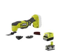 Ryobi RMT18-0 Utensile Multifunzione Batteria 18V ONE+ Angolo 3° Kit 4.0 Ah