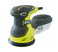 Ryobi ROS300A Levigatrice Rotorbitale 300W Ø125mm con 20 Fogli Abrasivi