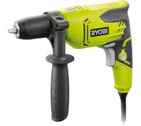 Ryobi RPD500-GC, Trapano a Percussione 500W, Mandrino Autoserrante, Variatore Elettronico di Velocità, 3000 giri/min, Impugnatura GripZone, Compatto e Leggero