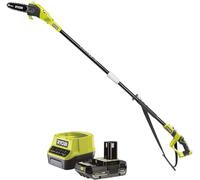 Ryobi - Potatura da palo da 18 V - Guida 20 cm - 5,5 m/s - tubo di estensione 95 cm fornito - batteria 2.0 AH & caricatore - RPP182020