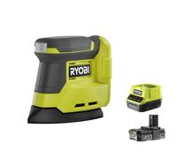 Ryobi RPS18-0 Levigatrice Palmare Delta Batteria 18V ONE+ Kit 2.0 Ah