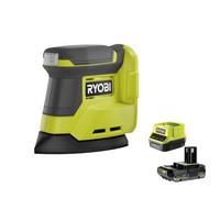 Ryobi RPS18-0 Levigatrice Palmare Delta Batteria 18V ONE+ Kit 2.5 Ah