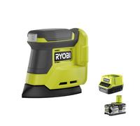 Ryobi RPS18-0 Levigatrice Palmare Delta Batteria 18V ONE+ Kit 4.0 Ah