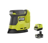Ryobi RPS18-0 Levigatrice Palmare Delta Batteria 18V ONE+ Kit 5.0 Ah
