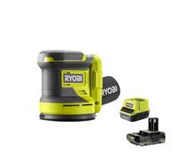 Ryobi RROS18-0 Levigatrice Rotorbitale Batteria 18V ONE+ ⌀ 125mm Kit 2.5 Ah