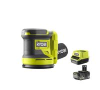 Ryobi RROS18-0 Levigatrice Rotorbitale Batteria 18V ONE+ ⌀ 125mm Kit 5.0 Ah