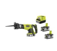 Ryobi RRS1801M Sega Diritta Gattuccio Batteria 18V ONE+ 22mm 3100 rpm 2x4.0 Ah