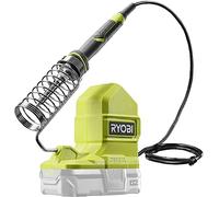 Ryobi RSI18-0 Saldatore 18V ONE+, Batteria Non Inclusa, per Lavori di Precisione, Temperatura Regolabile da 200° a 480° C, Impugnatura Ergonomica, Luce LED Inclusa