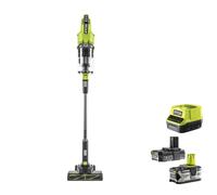Ryobi RSV18-0 Aspirapolvere Batteria 18V ONE+ 820l/min 600ml 24cm (2.0 + 4.0)Ah