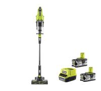 Ryobi RSV18-0 Aspirapolvere Batteria 18V ONE+ 820l/min 600ml 24cm Kit 2x4.0 Ah