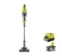 Ryobi RSV18-0 Aspirapolvere Batteria 18V ONE+ 820l/min 600ml 24cm Kit 4.0 Ah