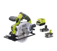 Ryobi RWSL1801M Sega Circolare Batteria 18V ONE+ 150mm 45mm 4700rpm Kit 2x4.0 Ah