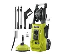 Ryobi RY140PWA, Idropulitrice 1800W 140 bar, Leggera e Compatta, con Maniglia pe