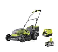 Ryobi RY18LMX37A-0 Rasaerba Brushless Batteria 18V ONE+ 37cm 20-70mm Kit 4.0 Ah
