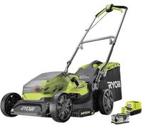 Rasaerba a batteria RYOBI RY18LMX37A-150 - 18V - 5Ah - cesto da 45 l - taglio da 37 cm