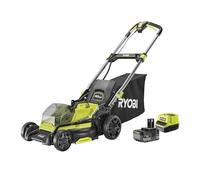 Ryobi Rasaerba A Spinta 18v - Ryobi - Taglio Ø 40 Cm - Raccolta E Mulching - 1 B