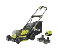 Ryobi RY18LMX40C-240 Tagliaerba Batteria 18V 40cm 50lt Mulching 2x4.0Ah