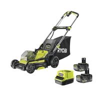 Ryobi RY18LMX40C-250 Tagliaerba Batteria 18V 40cm 50lt Mulching 2x5.0Ah