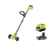 Ryobi RY18PCA-120 Pulisci Fughe a Batteria 18V ONE+, Impugnatura Ergonomica e Regolabile, Spazzola Metallica 11,5 cm, Include Una Batteria da 2.0Ah