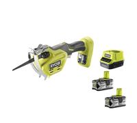 Ryobi RY18PSA-0 Seghetto Potatura 18V ONE+ 15cm 8TPI 80mm Kit 2x4.0 Ah